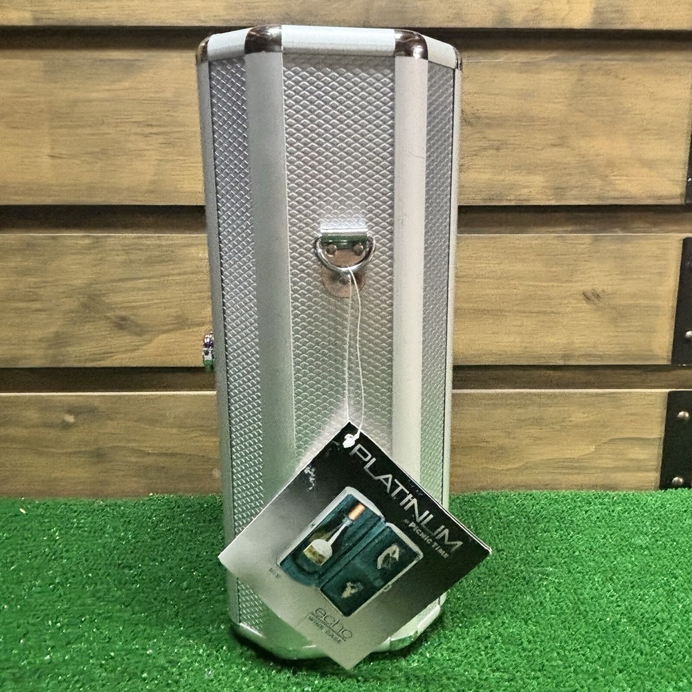 Platinum Picnic Wine Case Only Aluminum By Echo No Box Or Accessories Included
